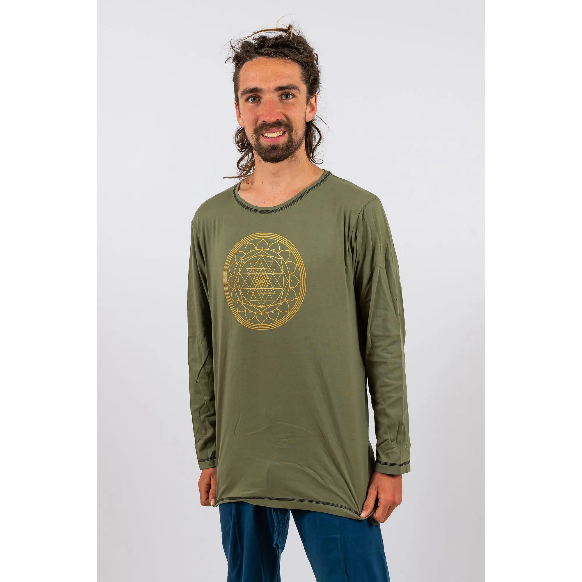 Arjuna Top - Sri Yantra Print