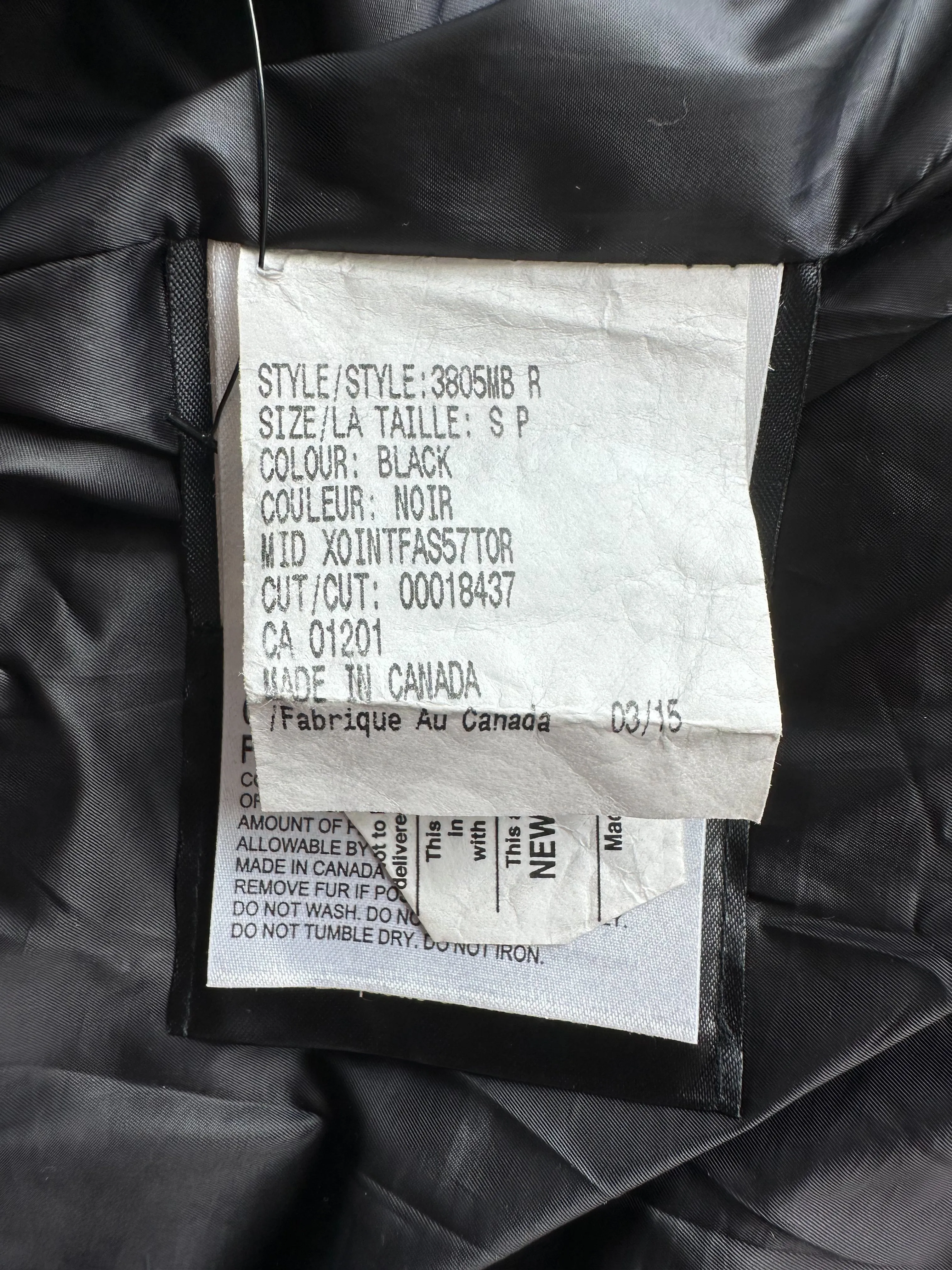 Canada Goose Black Carson Black Label Men's Jacket