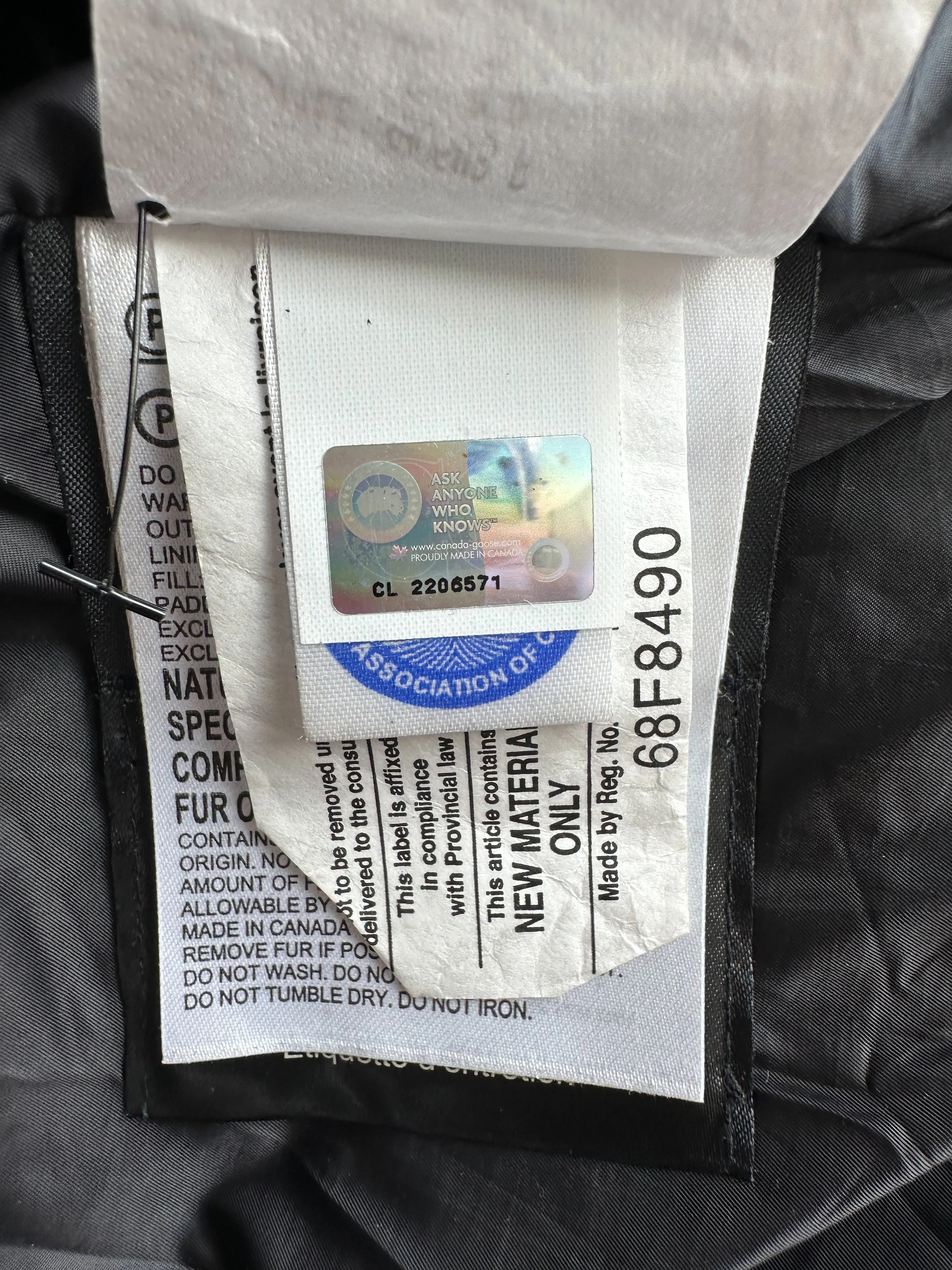 Canada Goose Black Carson Black Label Men's Jacket