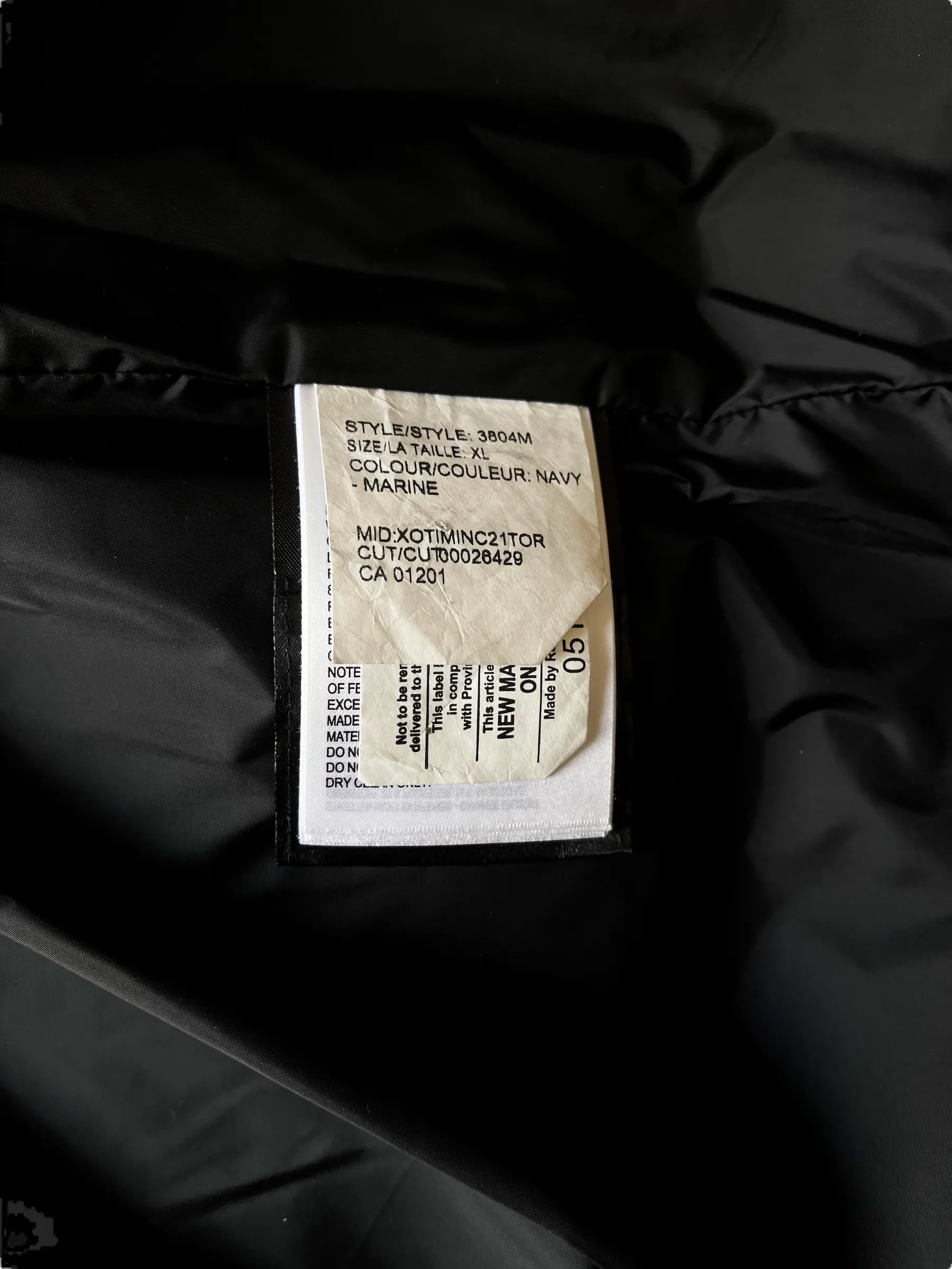 Canada Goose Navy Macmillan Men's Jacket