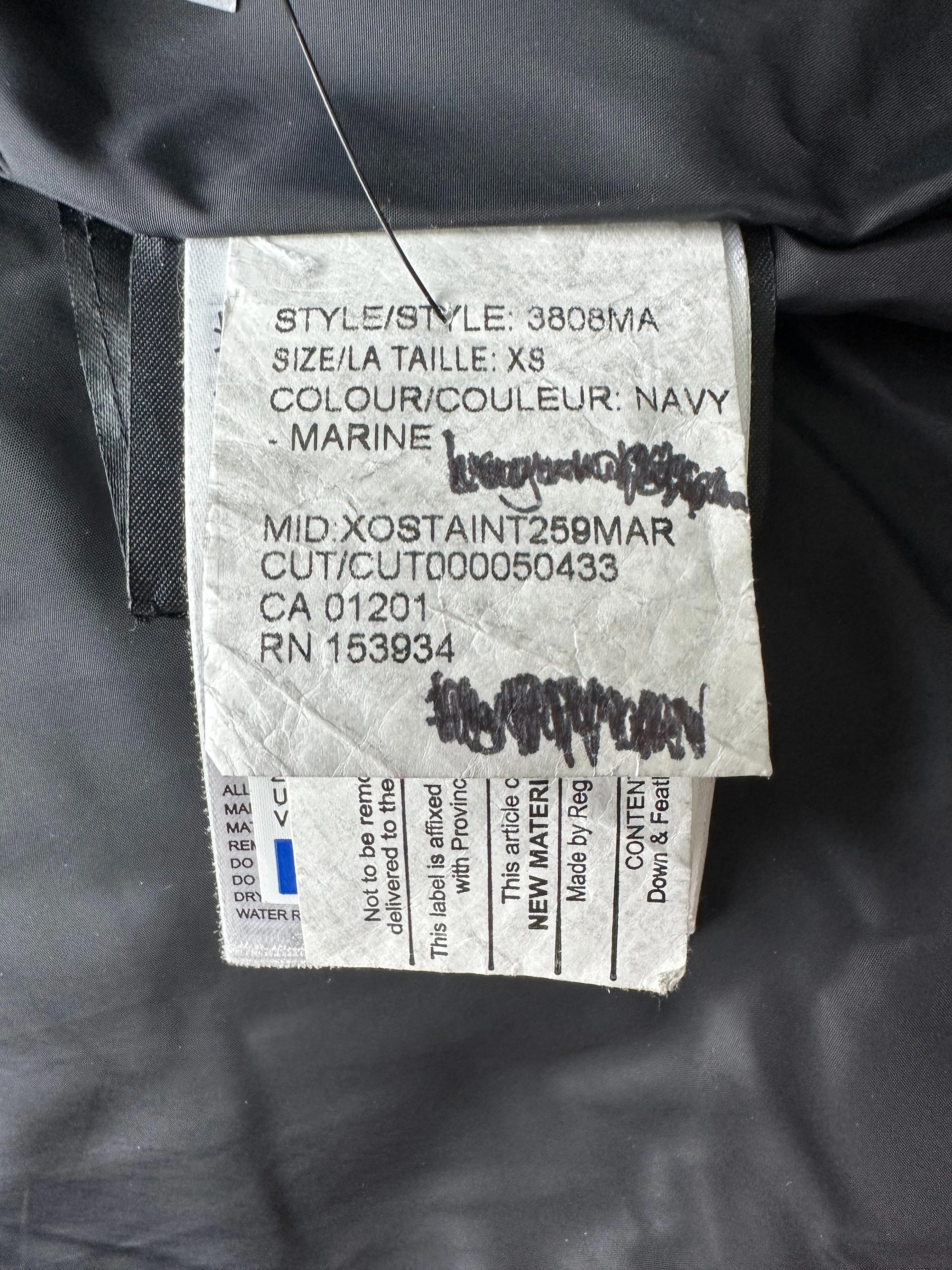 Canada Goose Navy Wyndham Men's Jacket