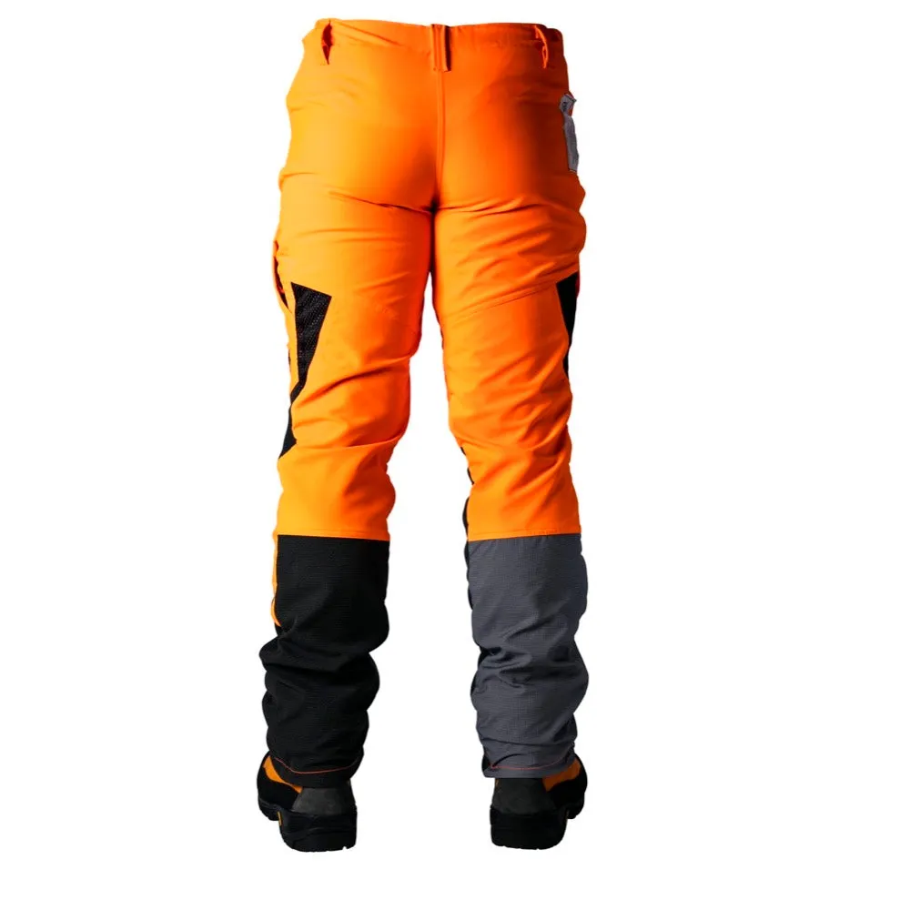 Clogger Zero Generation 2 Chainsaw Trousers - Hi Vis Orange