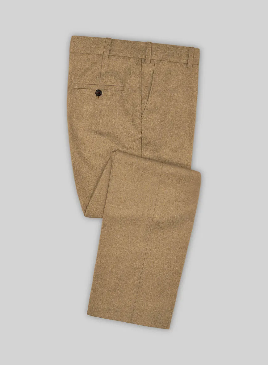 Italian Prima Caramel Wool Suit