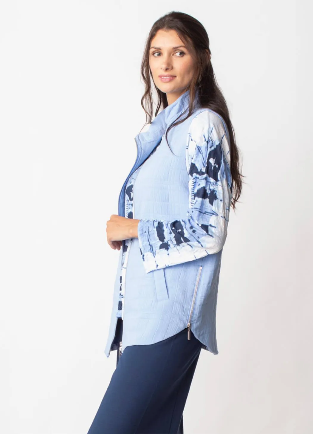 Liv Quilt Side-Zip Vest
