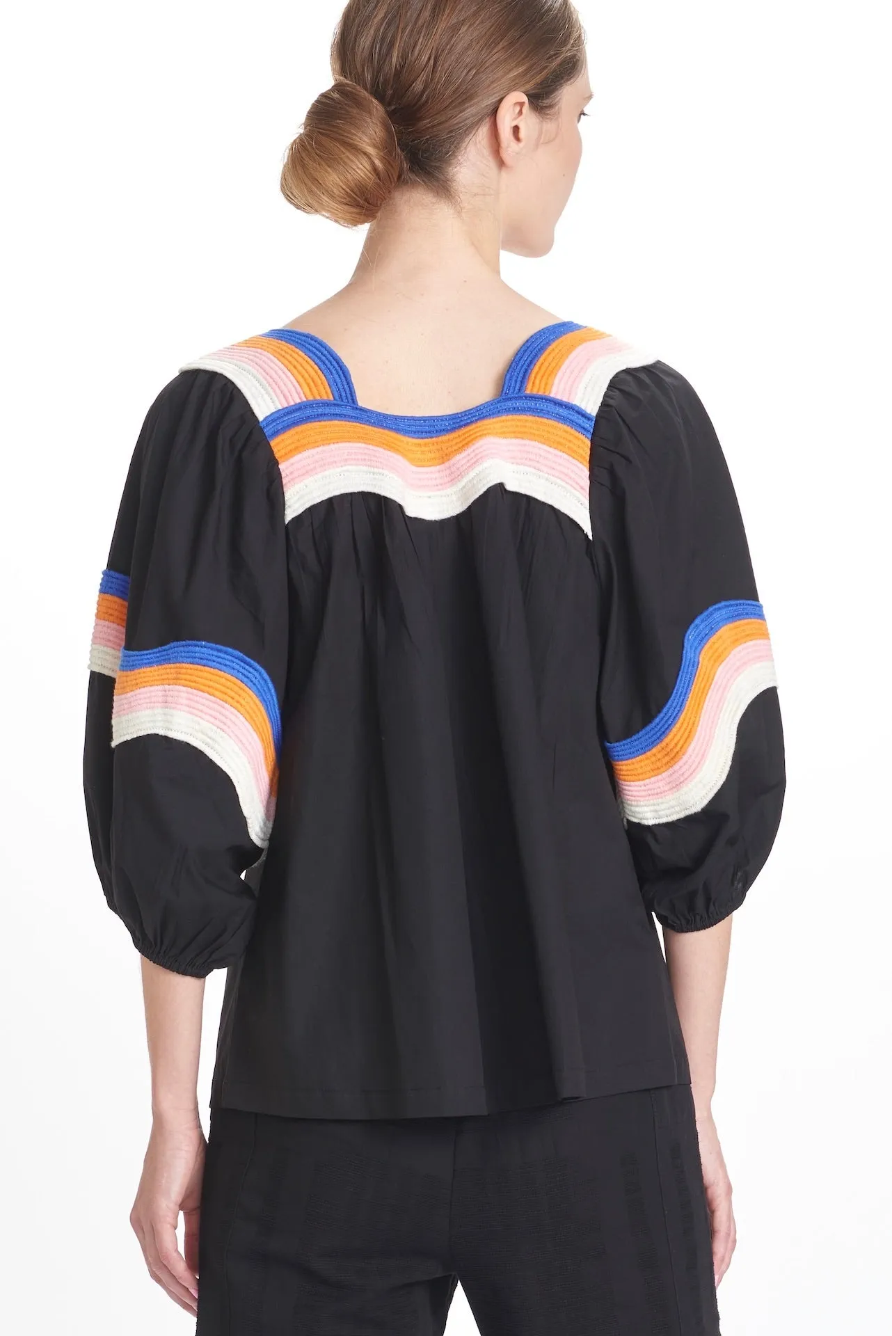 PATTI SQUARE NECK TOP ORGANIC COTTON