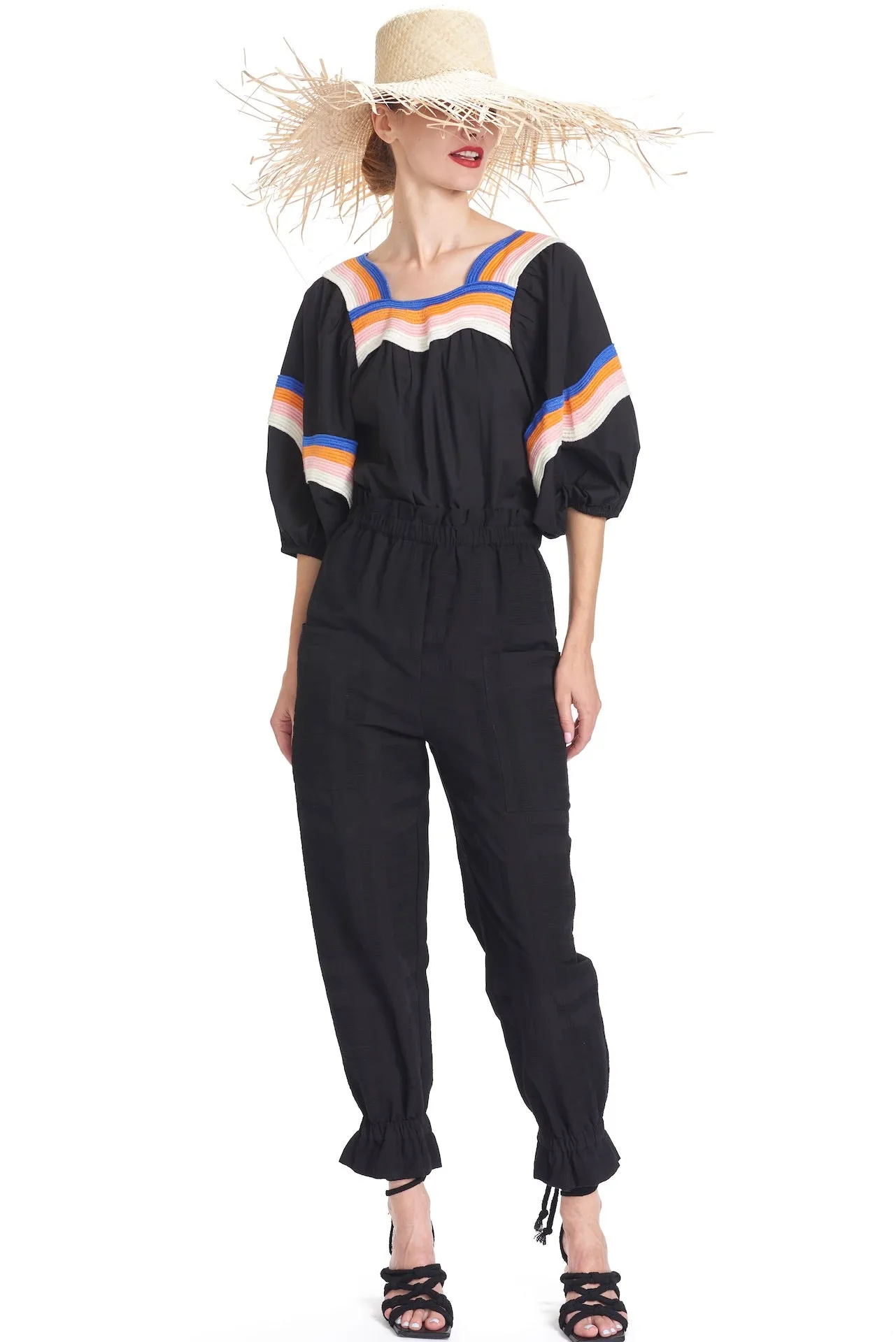 PATTI SQUARE NECK TOP ORGANIC COTTON
