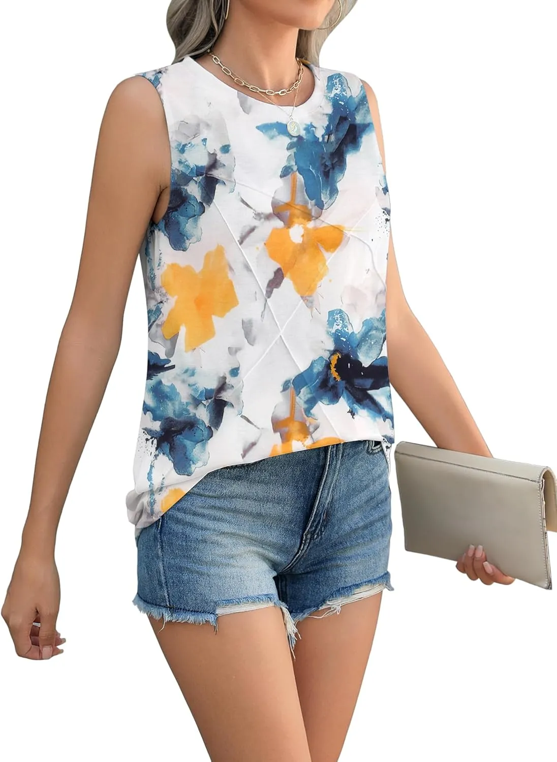 Zeagoo Long Tank Tops Dressy Cute Outfits